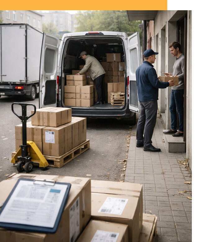 Доставка грузов от двери до двери с таможней от 46665 руб.