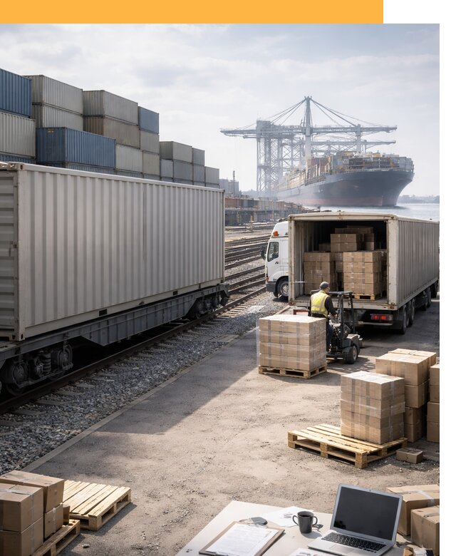 Мультимодальные перевозки грузов по миру от 46665 руб