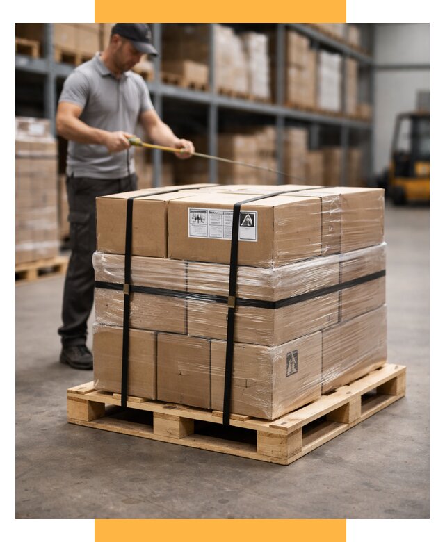 Упаковка и паллетирование грузов от 3630 р. | СетСервис-Вкс