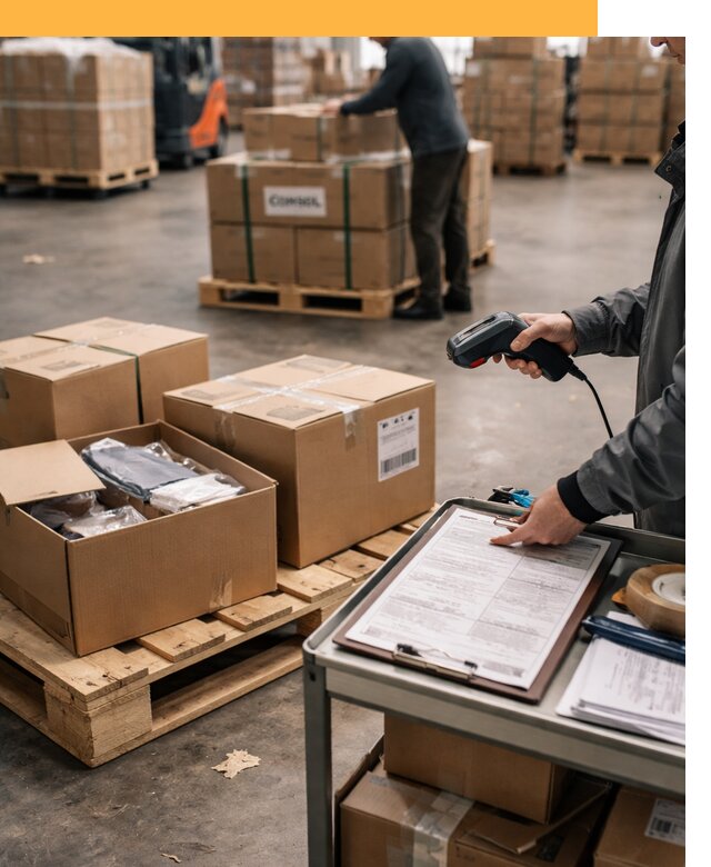 Сборные грузы из Китая: доставка, склад и таможня от 18666