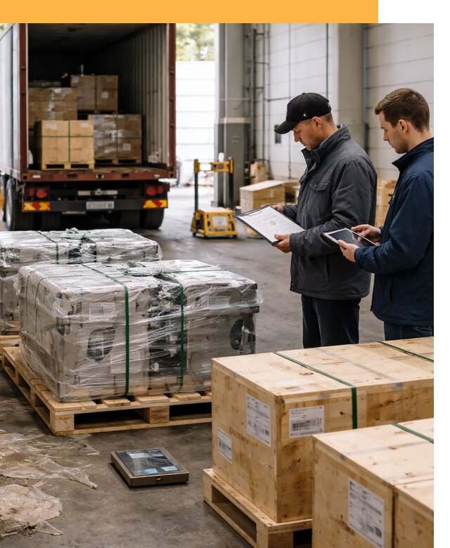 Доставка промышленного оборудования из Китая под ключ от 46665 руб