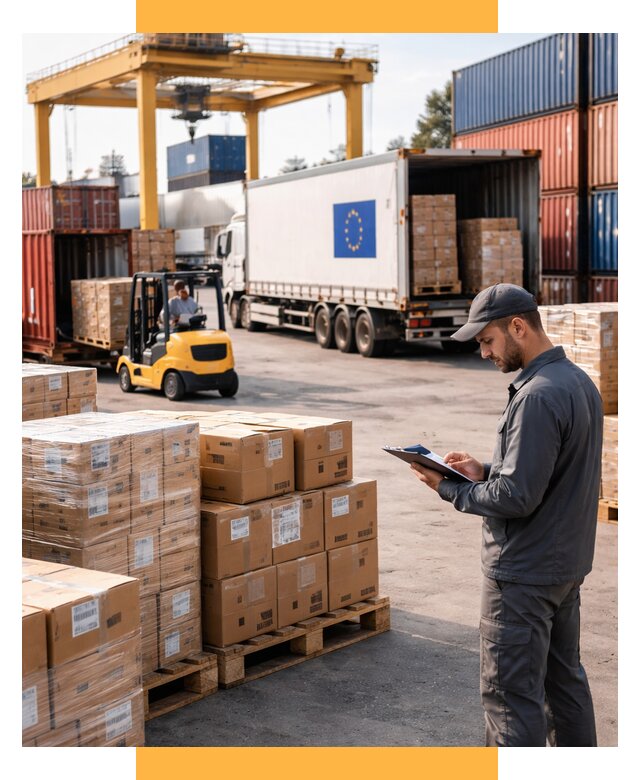 Доставка грузов из Европы от 12444 р., логистика СетСервис-Вкс