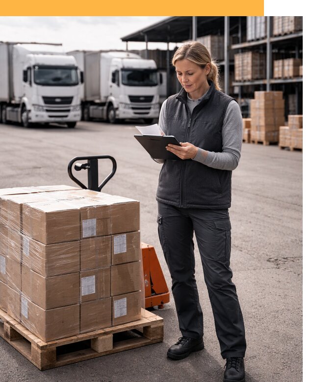 Доставка грузов из Европы к дверям клиента от 12444 руб