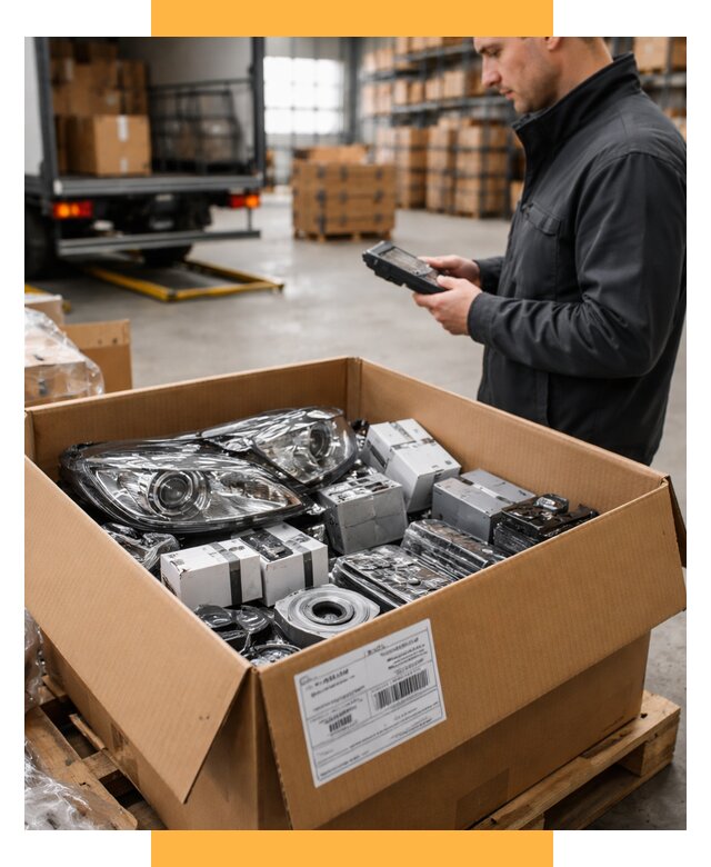 Доставка автозапчастей из Европы под ключ от 12963 р. | СетСервис-Вкс