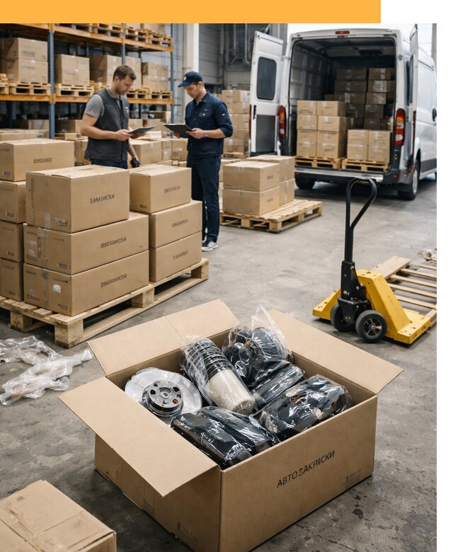 Доставка автозапчастей из Европы от 12963 руб быстро и надёжно