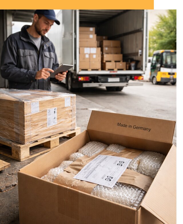 Доставка грузов из Германии от 46665 руб с таможенным оформлением
