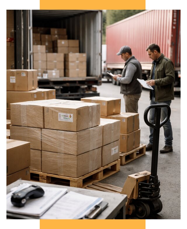 Доставка грузов из Италии в Россию от 18666 р. СетСервис-Вкс