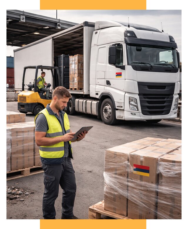 Автоперевозки из Армении от 98515 р. — услуги СетСервис-Вкс