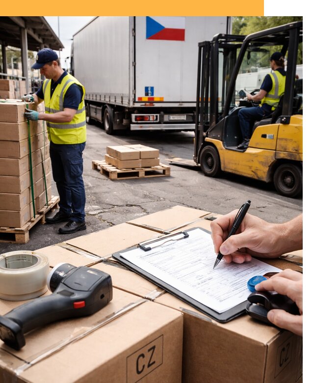 Доставка грузов в Чехию от 36295 руб, международные перевозки