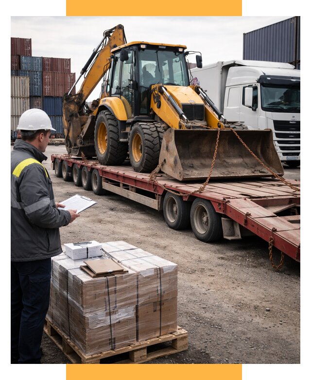 Международная перевозка спецтехники от 46665 р., СетСервис-Вкс