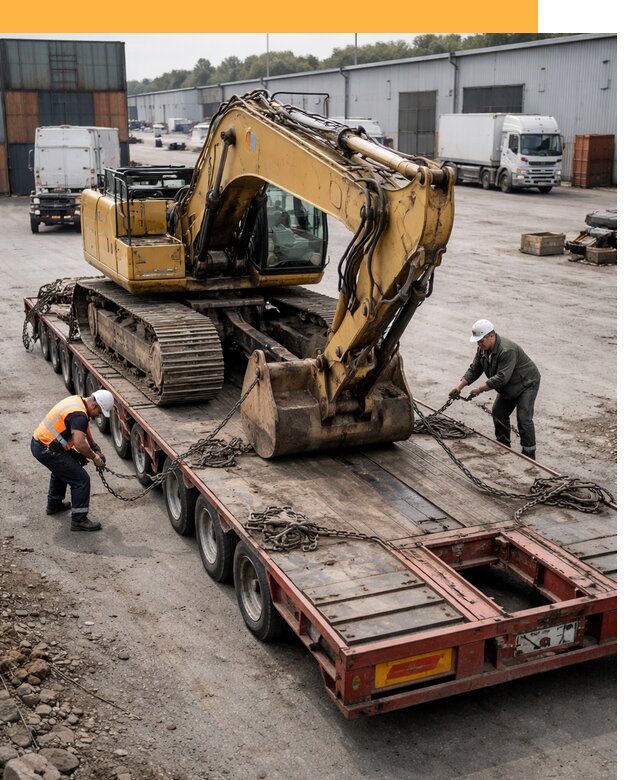 Перевозка спецтехники по России и миру от 46665 руб