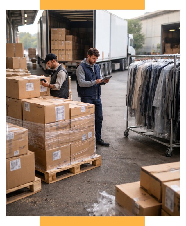 Перевозка и доставка одежды из Китая от 7778 р., СетСервис-Вкс