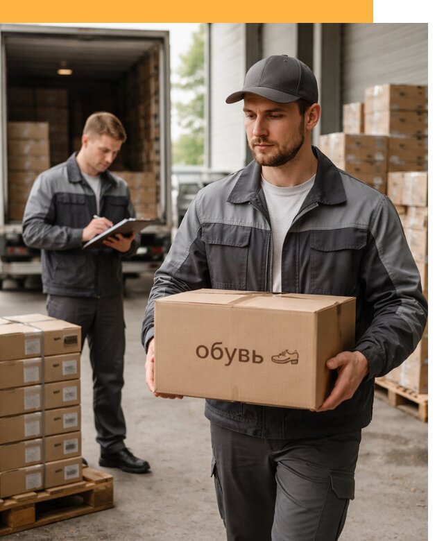 Международная перевозка обуви с таможенным оформлением от 4667