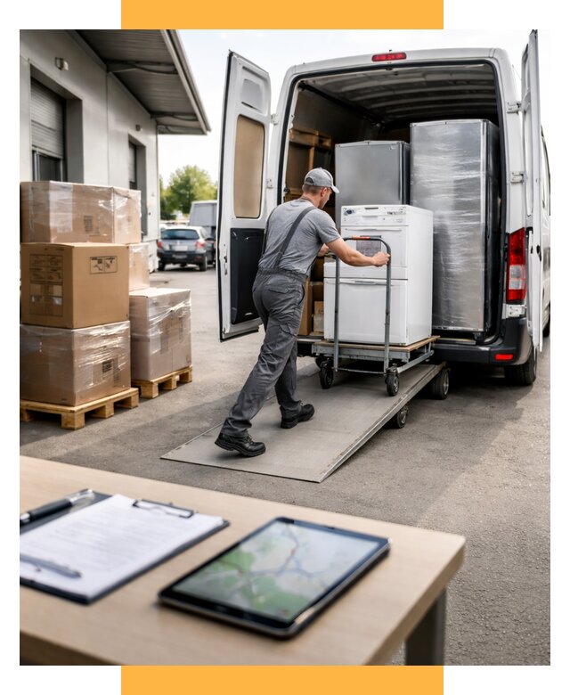 Перевозка бытовой техники от 6741 р. - логистика СетСервис-Вкс