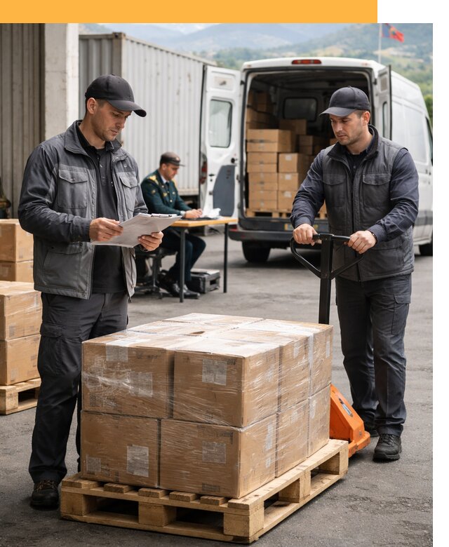 Доставка грузов через Армению, быстрая таможенная очистка от 25925