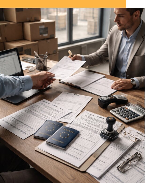 Таможенное оформление грузов из Европы от 8815 руб