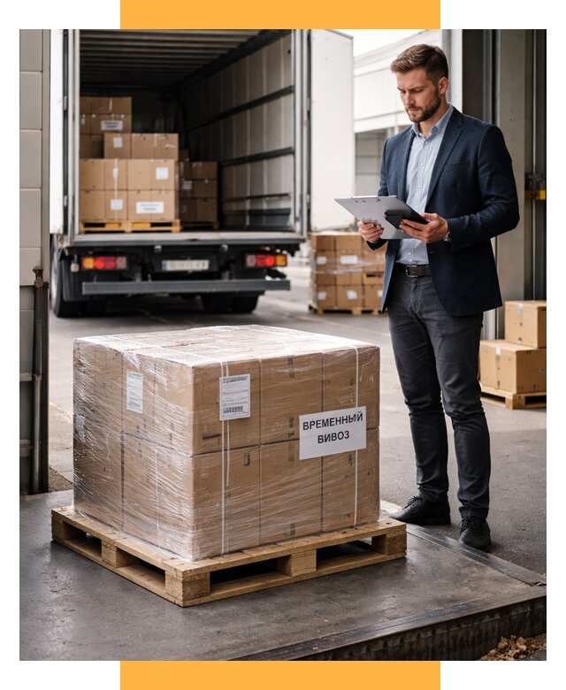 Временный вывоз товаров под ключ от 8296 р. | СетСервис-Вкс