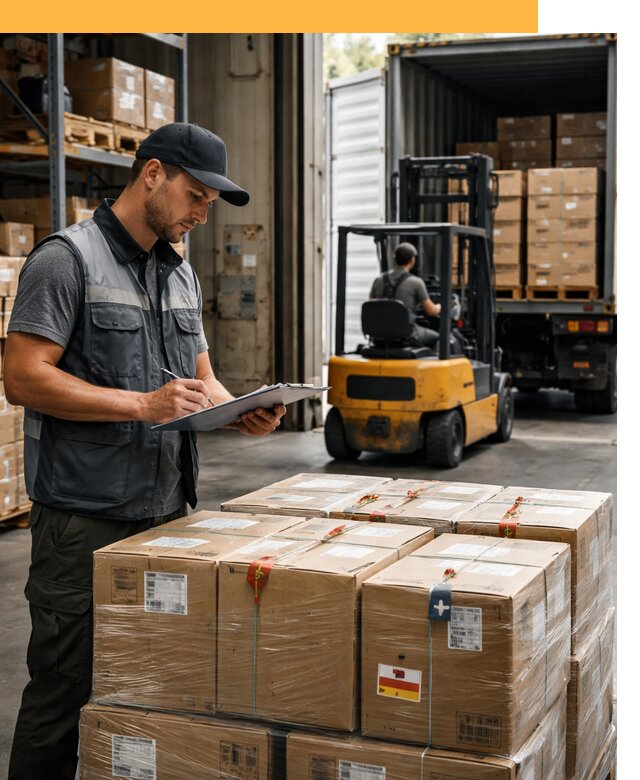 Реэкспорт товаров с таможенным оформлением и доставкой от 12444