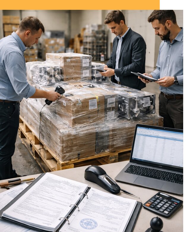 Таможенное оформление промышленного оборудования от 15555 руб.