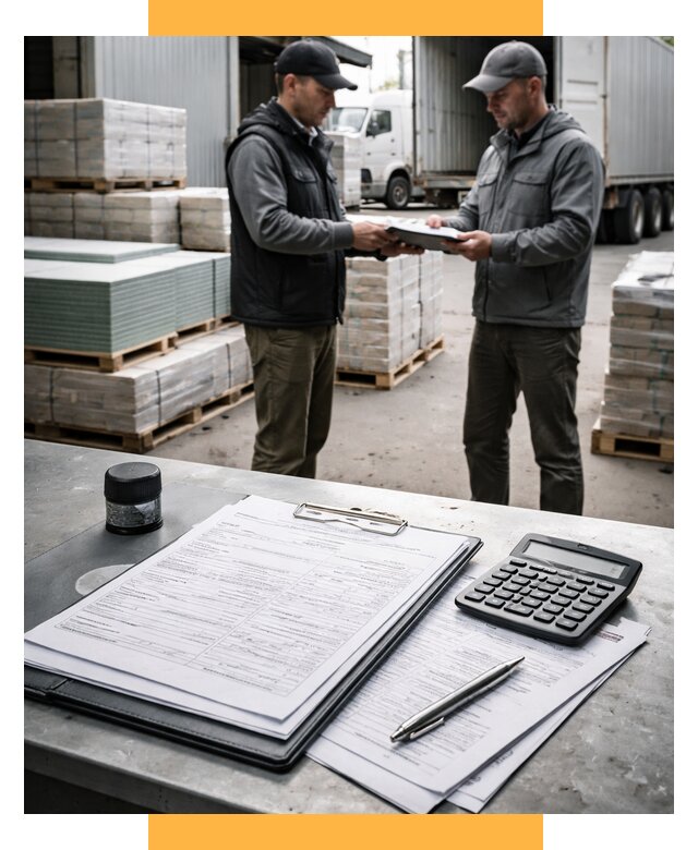Таможенное оформление стройматериалов от 8815 р. | СетСервис-Вкс