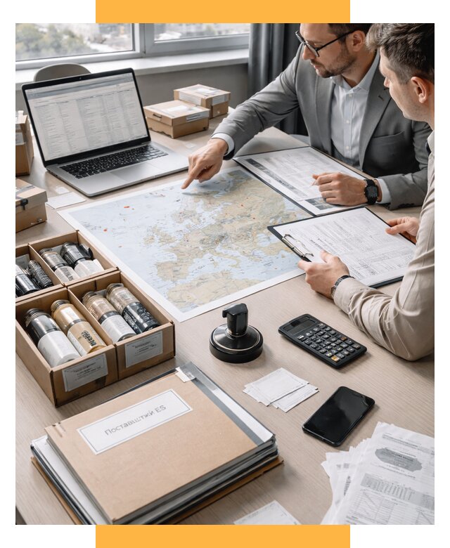 Поиск европейского поставщика от 15555 р., СетСервис-Вкс